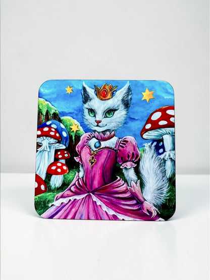 Coaster "Purrincess Peach"