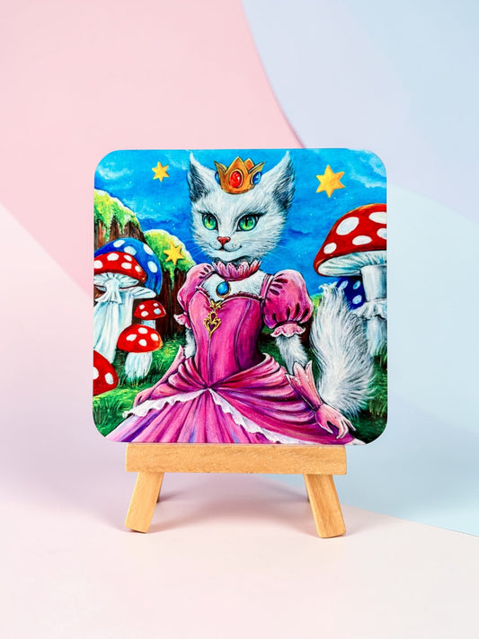 Coaster "Purrincess Peach"