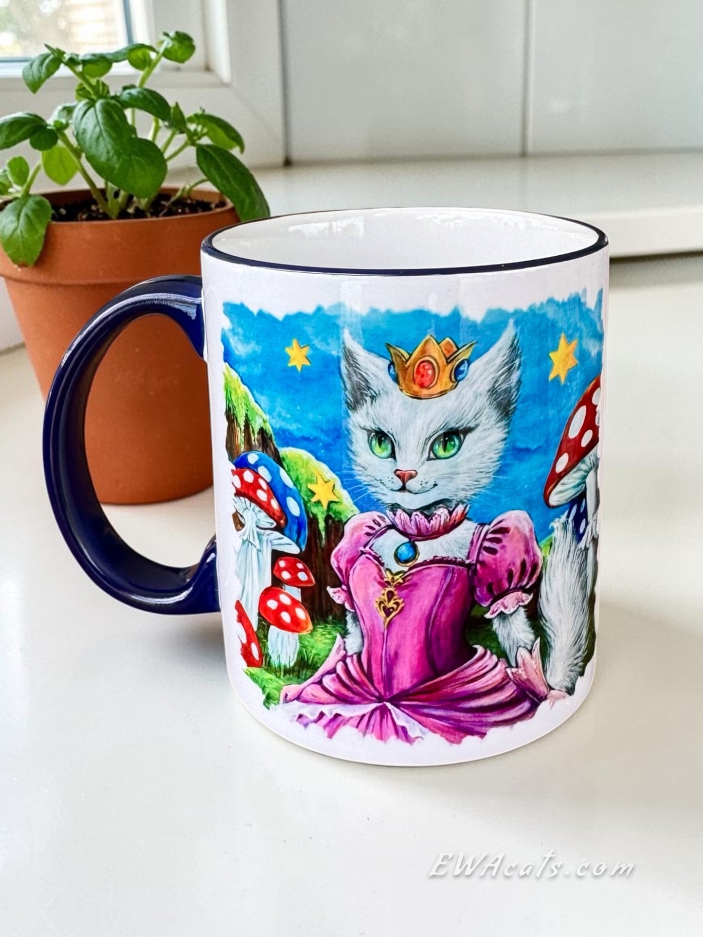 MUG "Purrincess Peach"