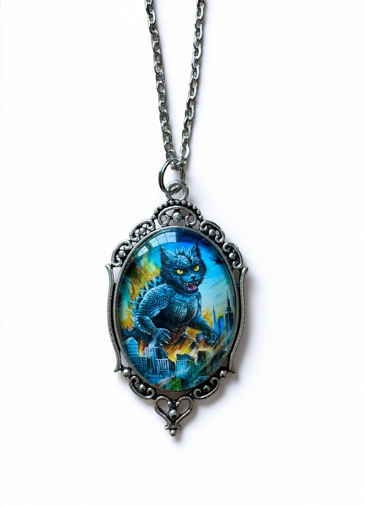 Necklace "Catzilla"