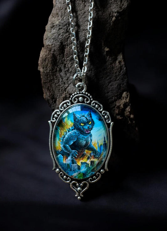 Necklace "Catzilla"