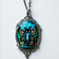 Necklace "Moth Meow"