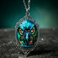 Necklace "Moth Meow"