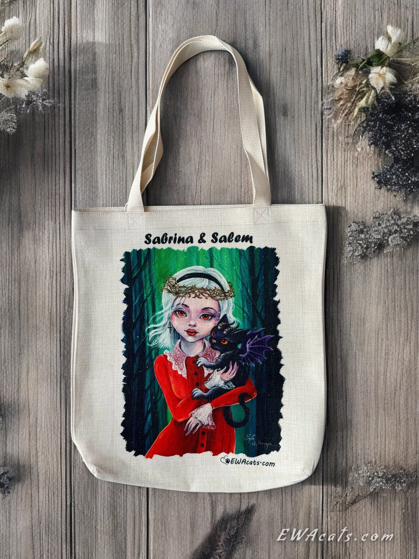 Tote Bag "Sabrina & Salem"