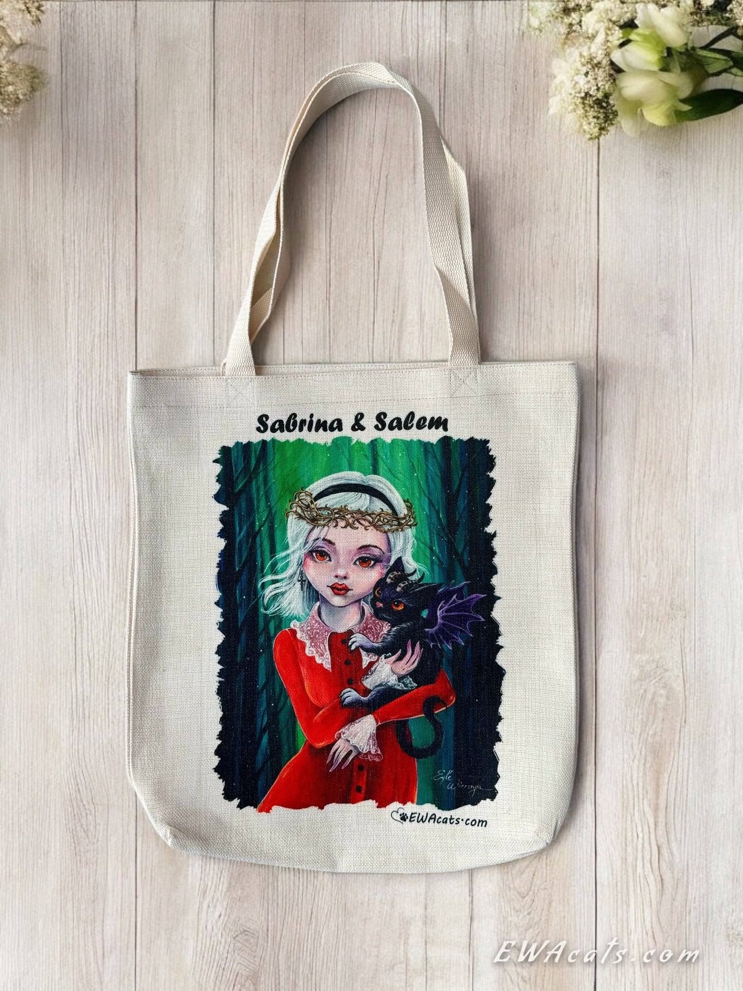 Tote Bag "Sabrina & Salem"