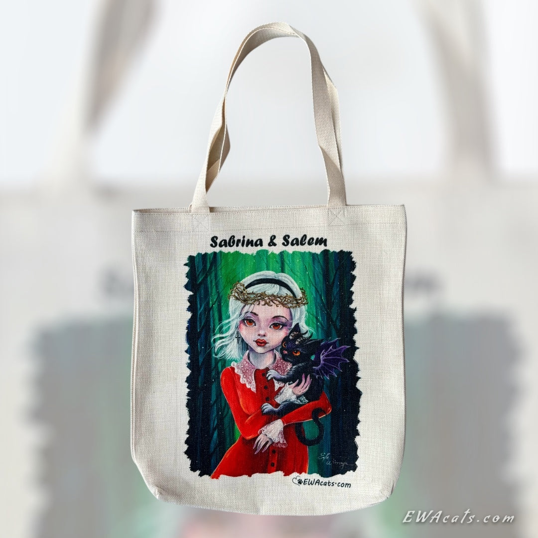 Tote Bag "Sabrina & Salem"