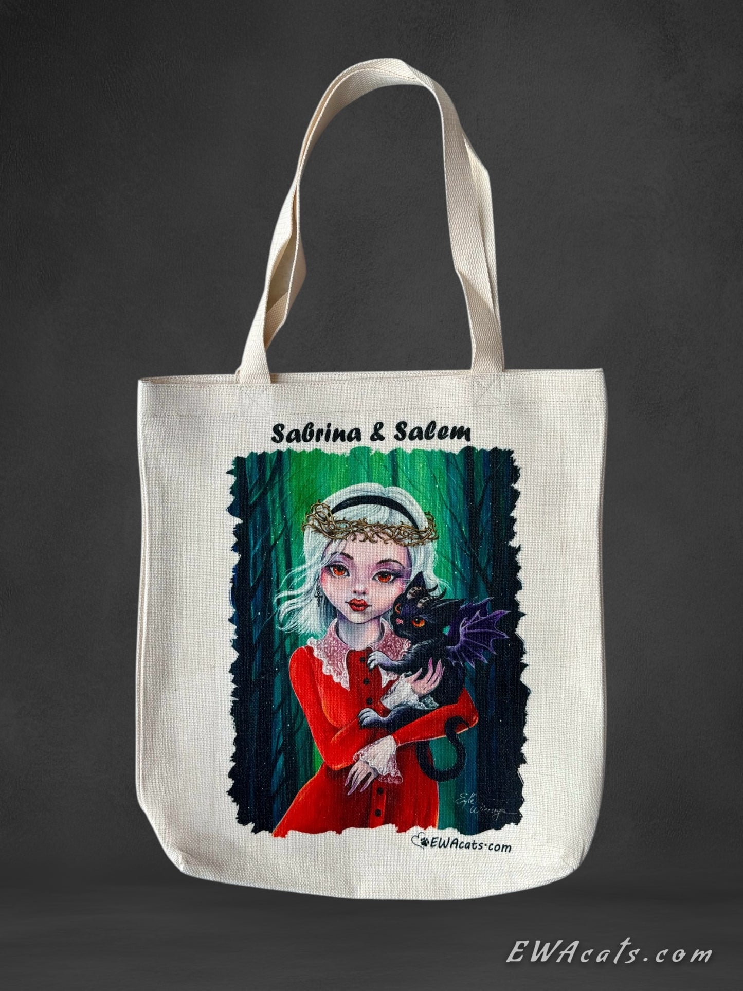 Tote Bag "Sabrina & Salem"