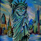 SUPREME MASTER CANVAS  "Statue of Lipurrty" Limited to 5!