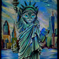 Original Painting "Statue of Lipurrty"