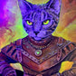 12"x 16" SUPREME MASTER CANVAS Giclee "Vigo the Catpathian" Embellished, Limited to 5 only!