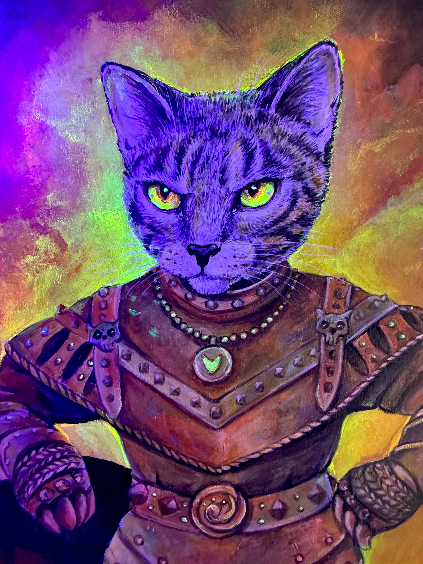 12"x 16" SUPREME MASTER CANVAS Giclee "Vigo the Catpathian" Embellished, Limited to 5 only!