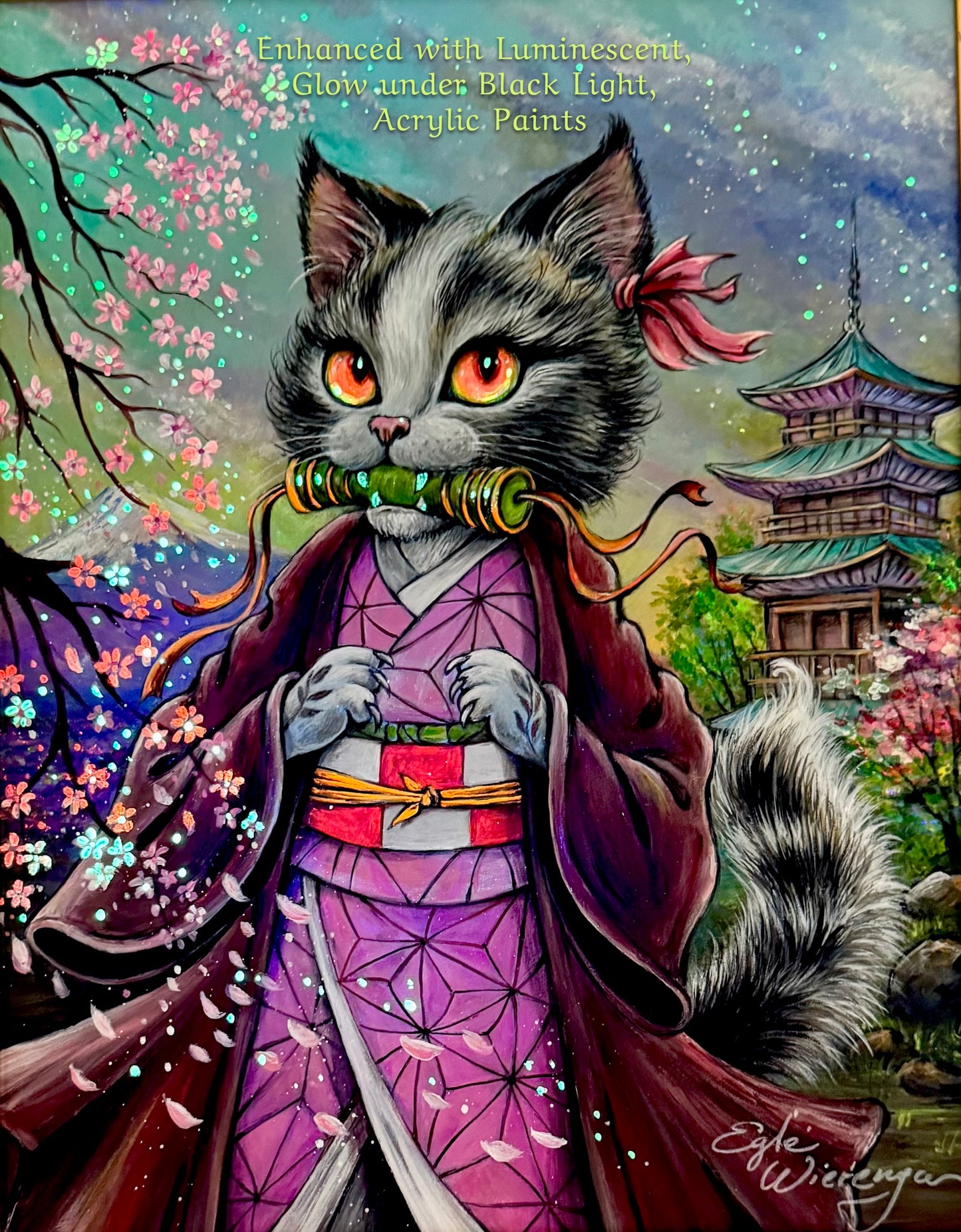 Original Painting "Meow-Zuko"
