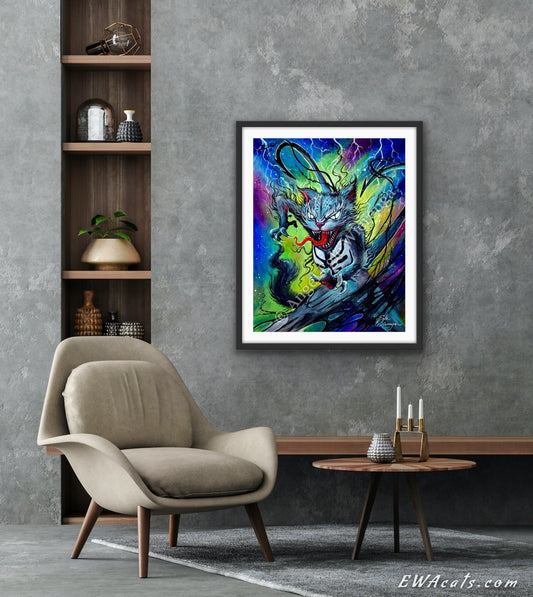 Art Print "VenomHiss"