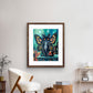 Art Print "Mothmeow"