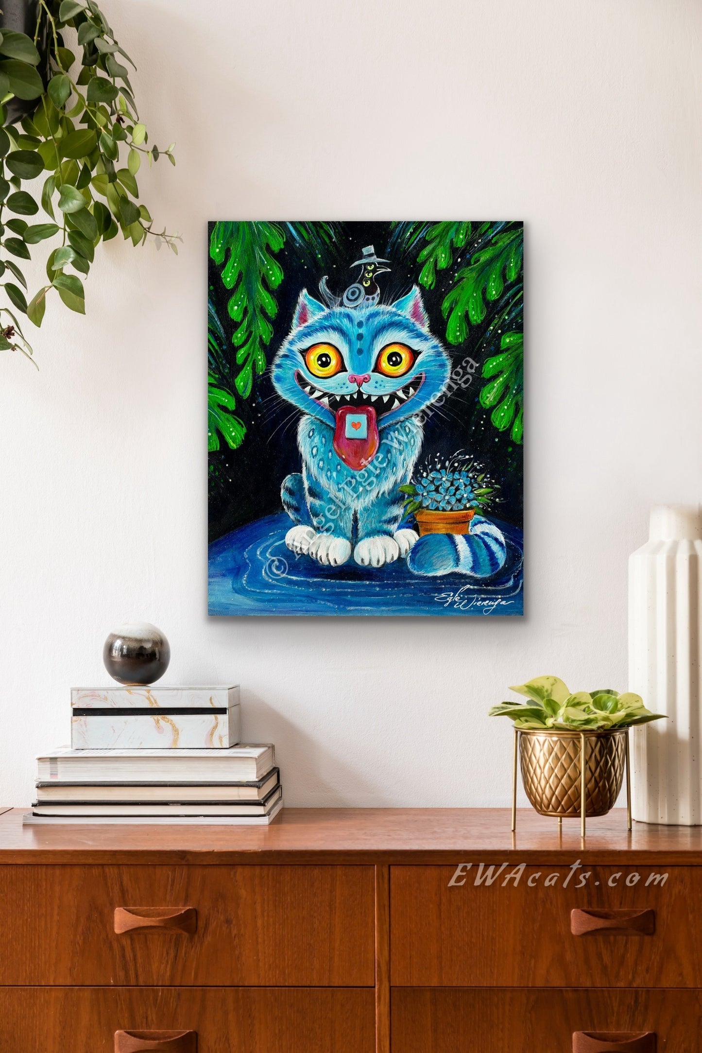 SUPREME MASTER CANVAS "Derpy Tiger Cat" Limited to 5!