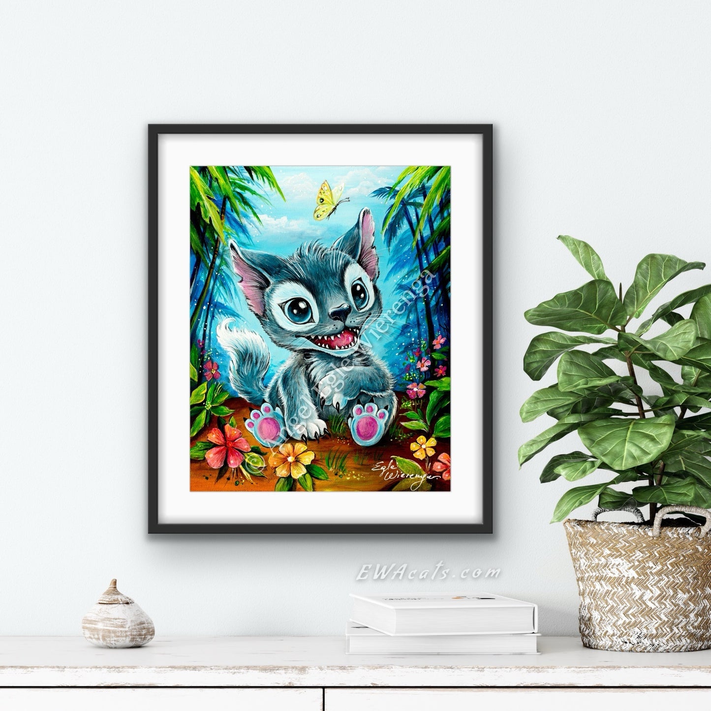 Art Print "Kitty Stitch"