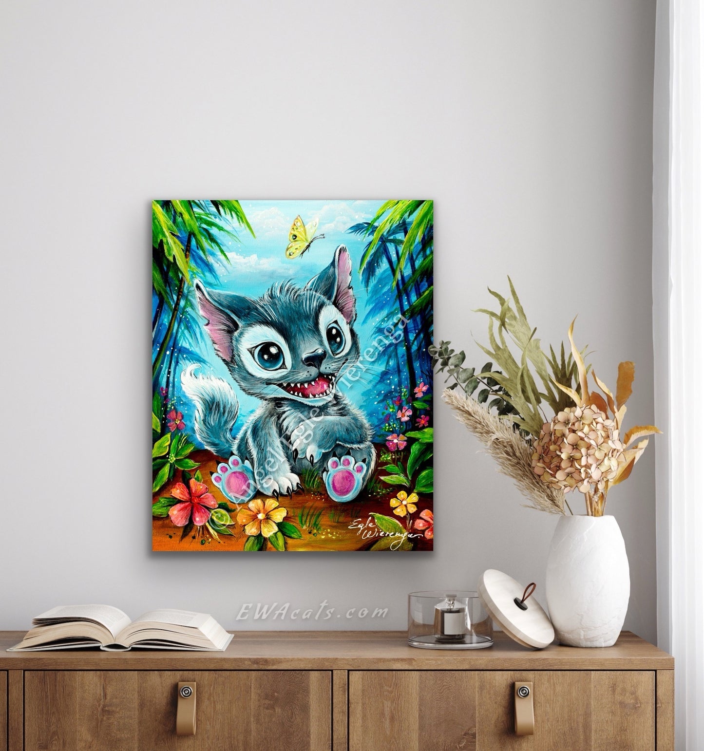 SUPREME MASTER CANVAS "Kitty Stitch" Limited to 5!