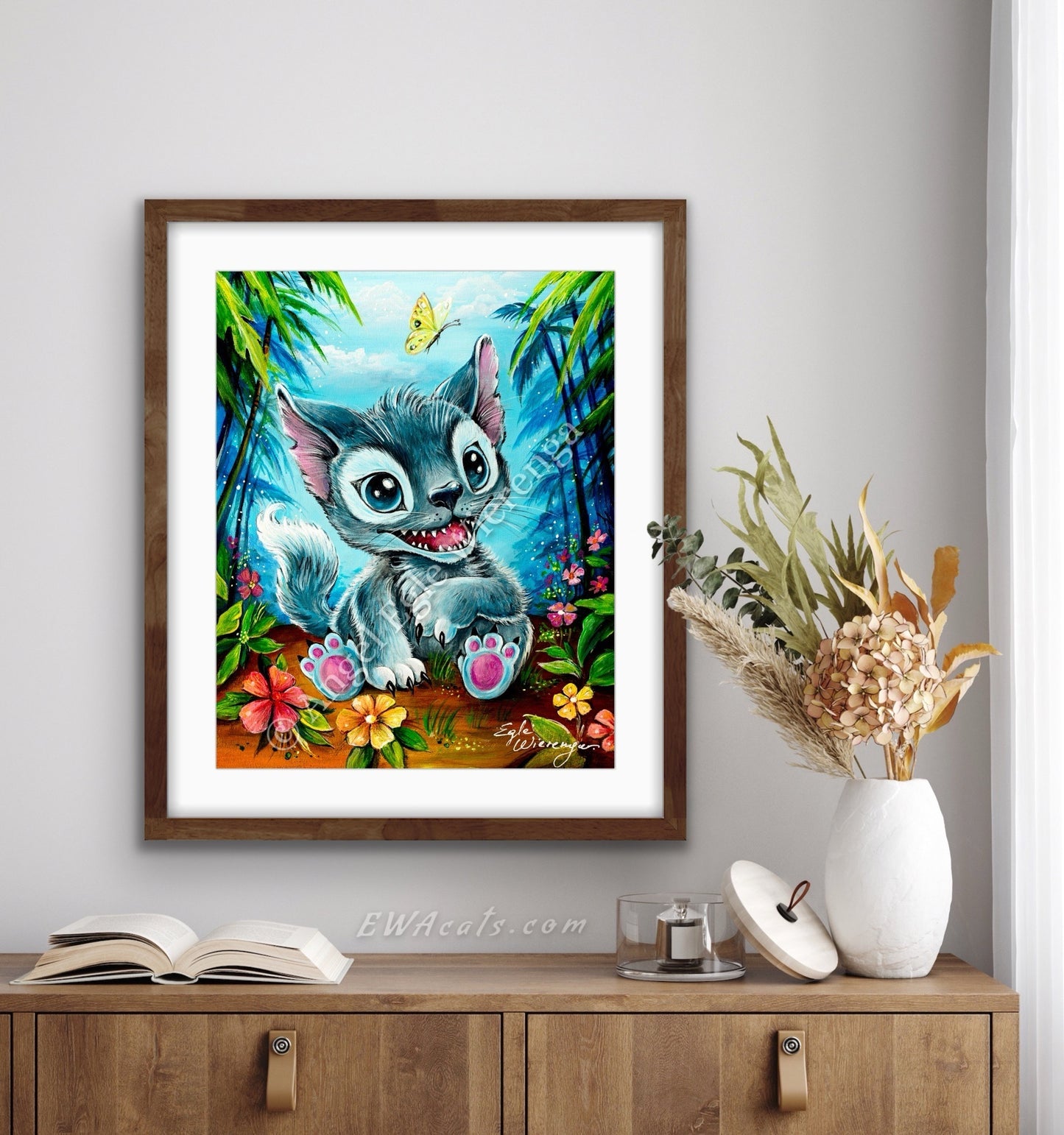 Art Print "Kitty Stitch"
