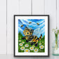 Art Print "Kitty Bee"