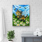 SUPREME MASTER CANVAS "Kitty Bee" Limited to 5!