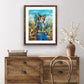 Art Print "Lucy Cat" Inspired by Fallout TV Series