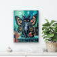 CANVAS "Mothmeow" Open Edition Canvas Giclee
