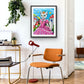 Art Print "Purrincess Peach"