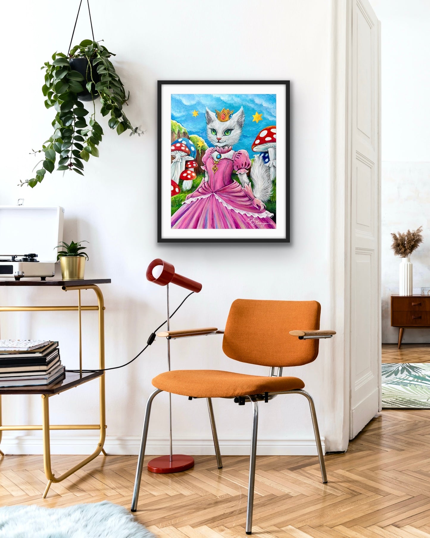 Art Print "Purrincess Peach"