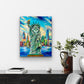 SUPREME MASTER CANVAS  "Statue of Lipurrty" Limited to 5!