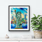 Art Print "Statue of Lipurrty"