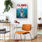 CANVAS "Claws" Inspired movie Jaws Open Edition Canvas Giclee