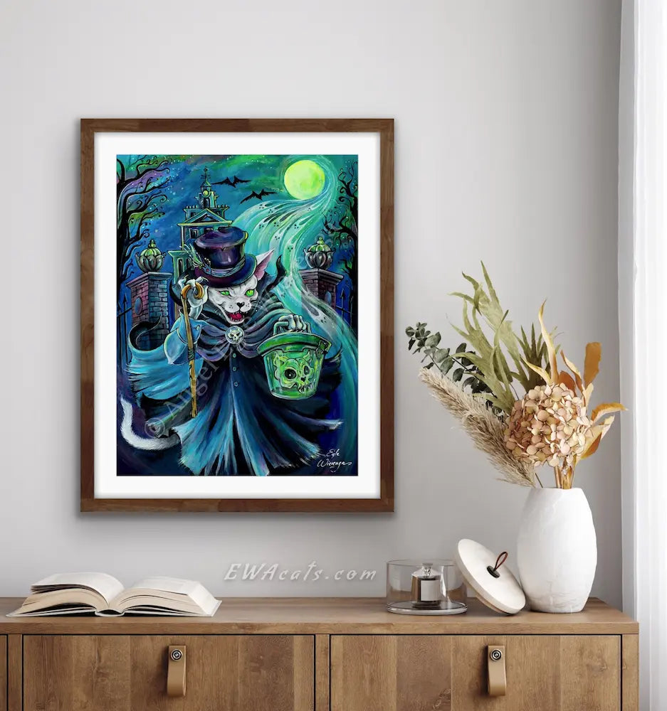 Art Print "Catbox Ghost"