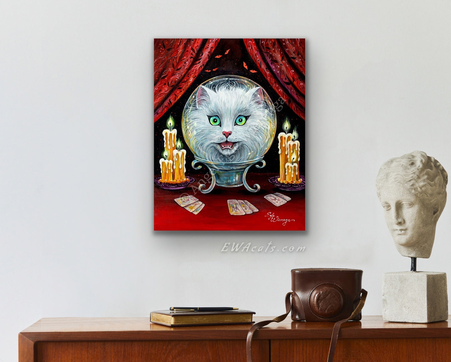 CANVAS "Mewdame Leota"