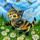 CANVAS "Kitty Bee" Open & Limited Edition
