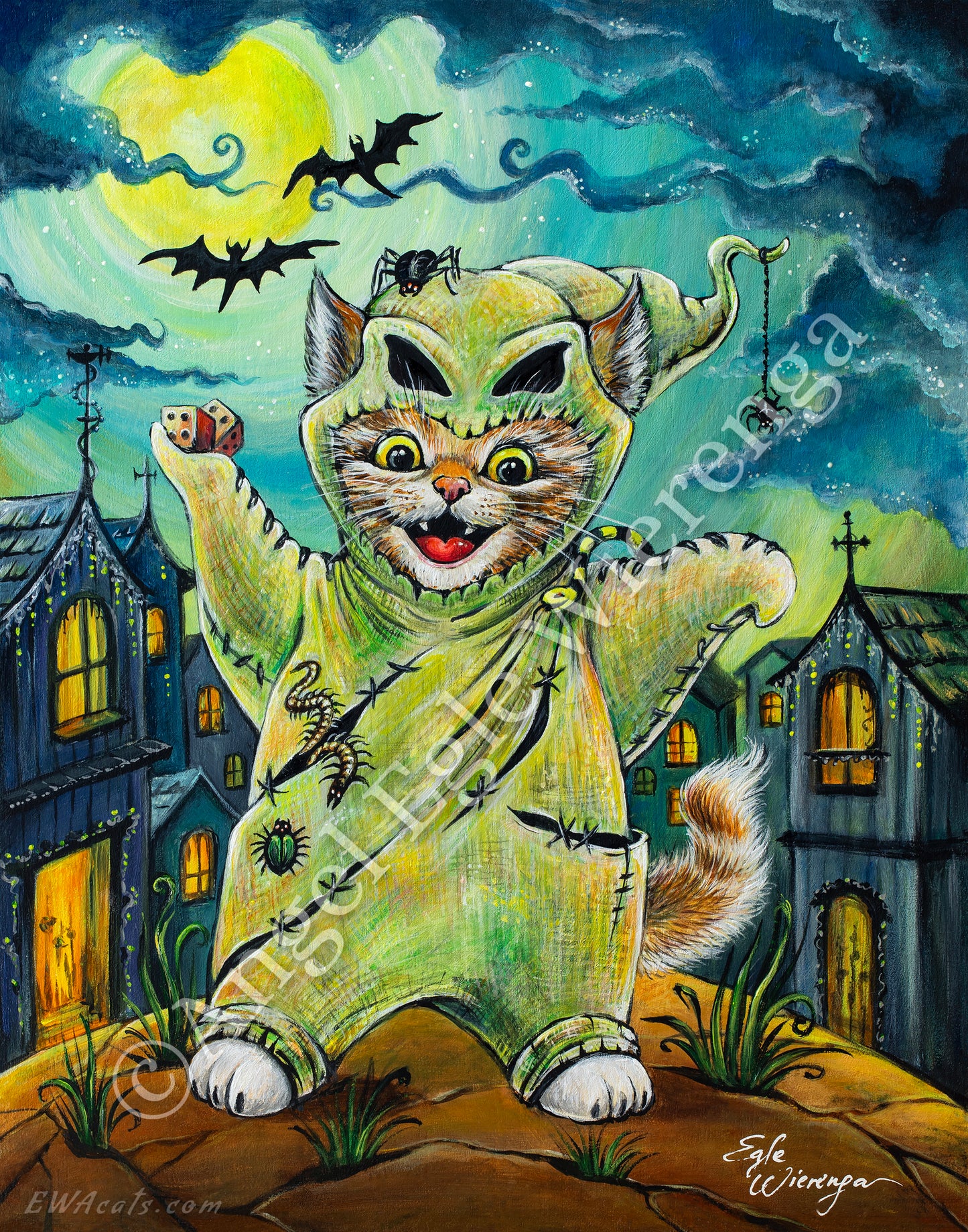 CANVAS "Oogie Boogie" Open Edition Canvas Giclee