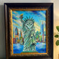 Original Painting "Statue of Lipurrty"