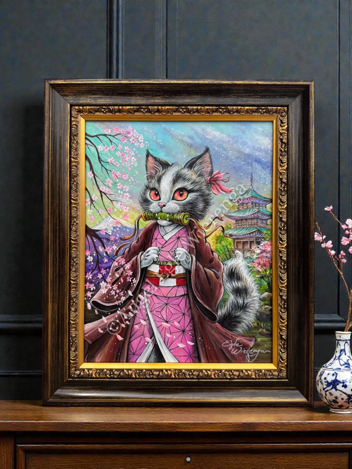Original Painting "Meow-Zuko"