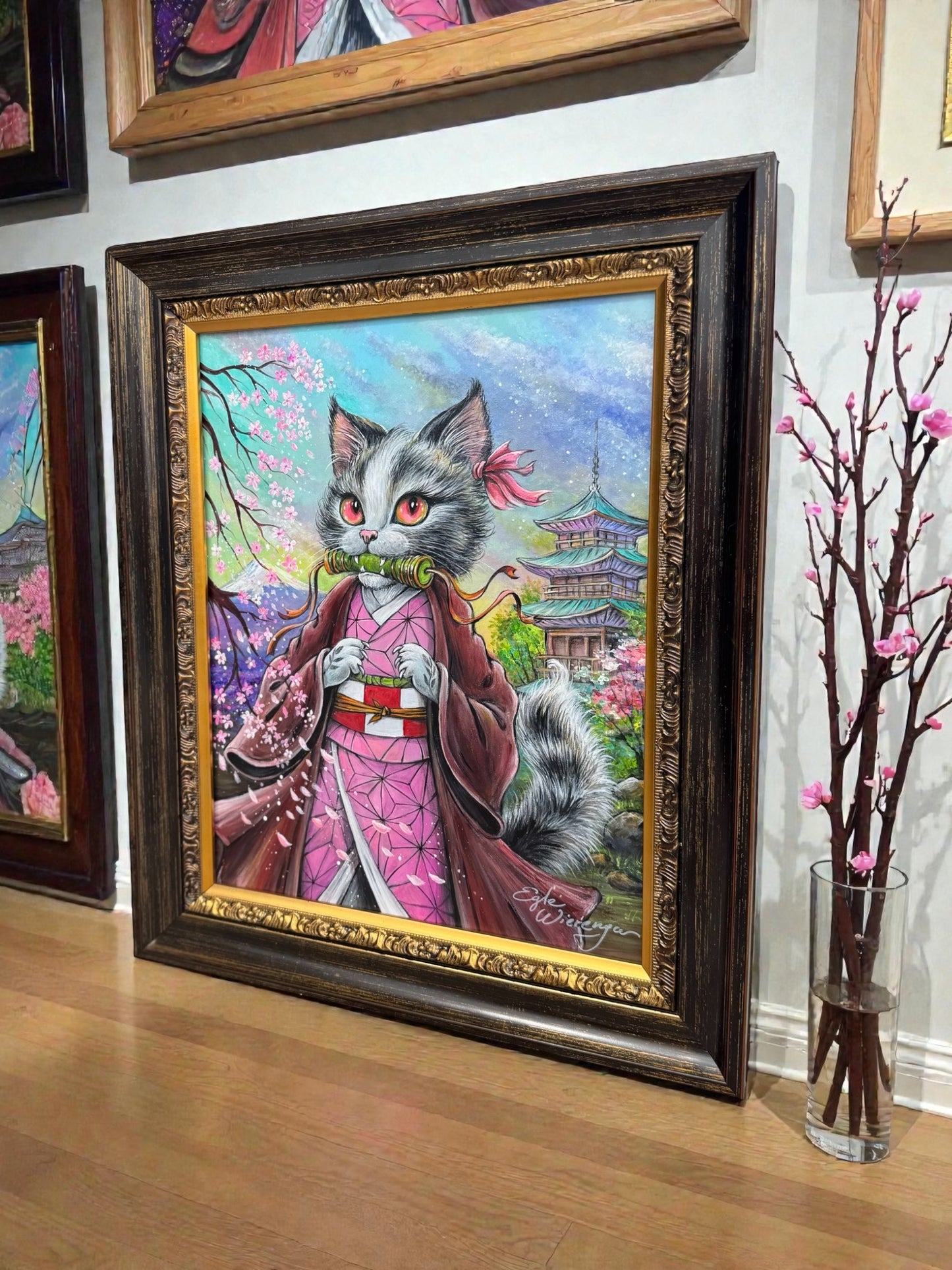 Original Painting "Meow-Zuko"