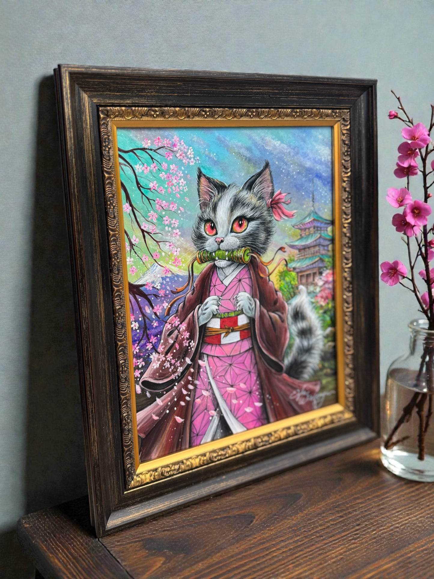 Original Painting "Meow-Zuko"