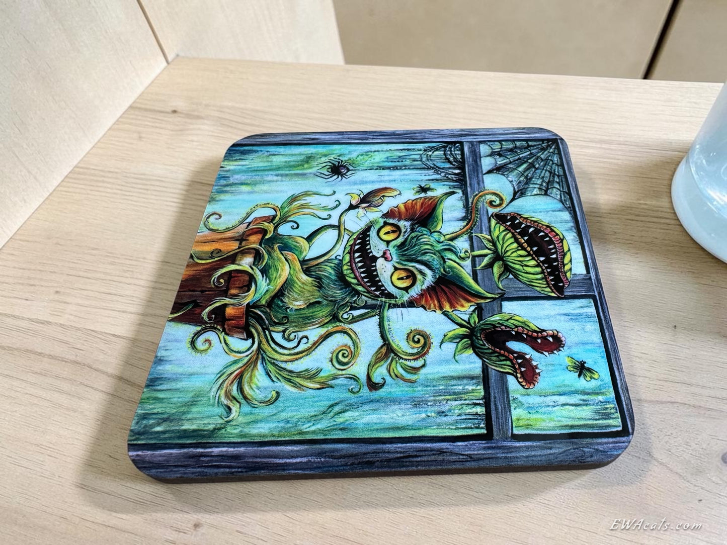 Coaster "Venus Meowtrap"