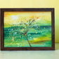 Original Painting "Seeds of Light" Fluid Acrylic on paper