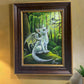 Original Painting "Forest Dragon Kitty"