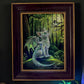 Original Painting "Forest Dragon Kitty"