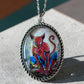 Necklace "Spider Cat"