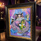 Original Painting "Purrincess and Her Little Monste"