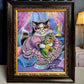 Original Painting "Purrincess and Her Little Monste"