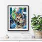 Art Print "Ghostbuster Cat"
