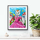 Art Print "Purrincess Peach"
