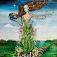 Original Painting "The Soul of the Earth" Acrylics on Canvas