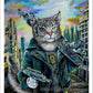 Art Print "Purrminator"